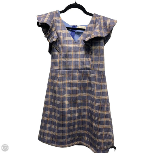 Dress Casual Short By Altard State In Blue & Tan, Size: S