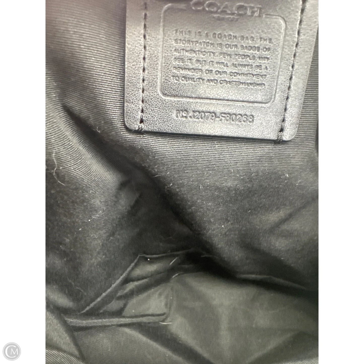 Handbag Designer By Coach, Size: Large