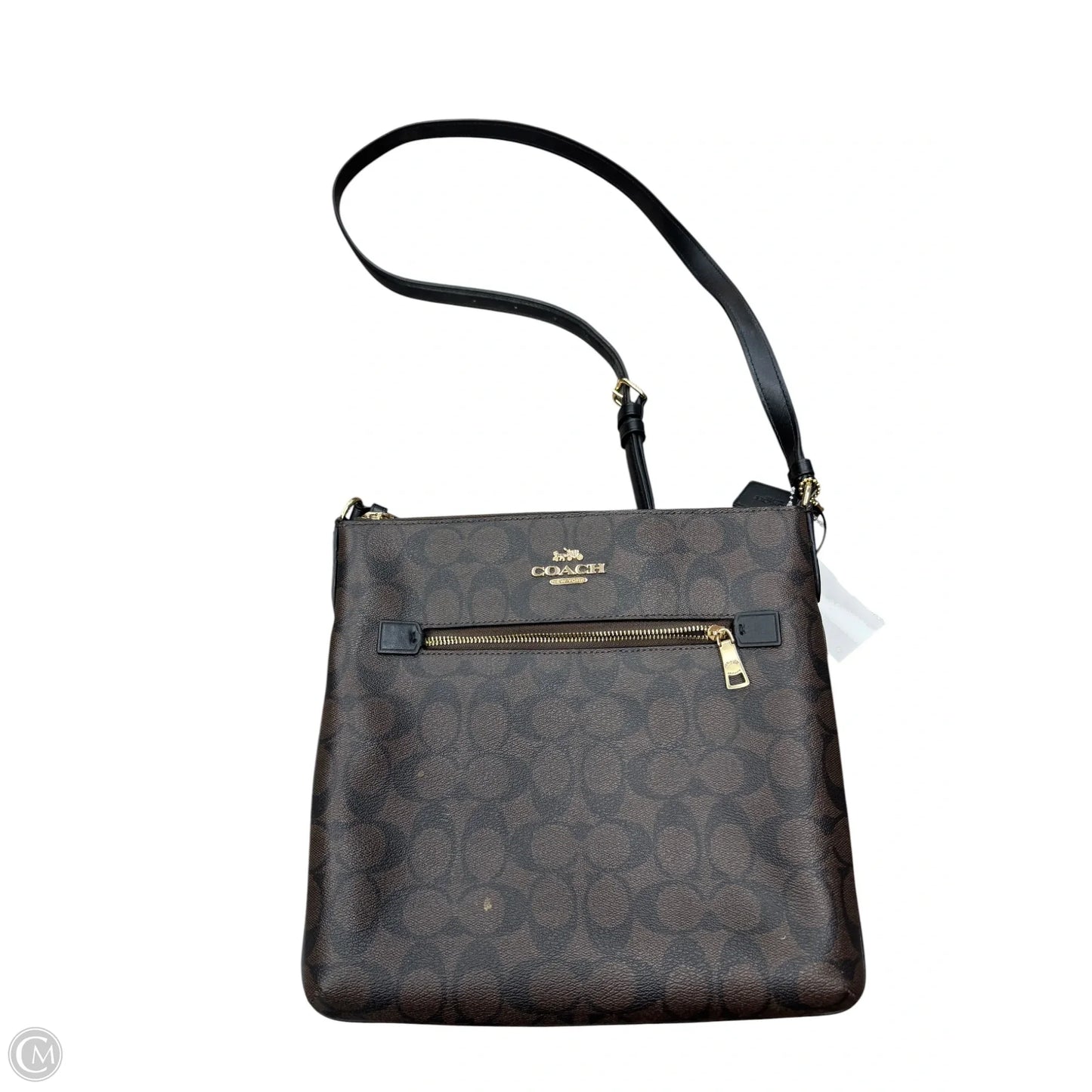 Crossbody Designer By Coach, Size: Medium
