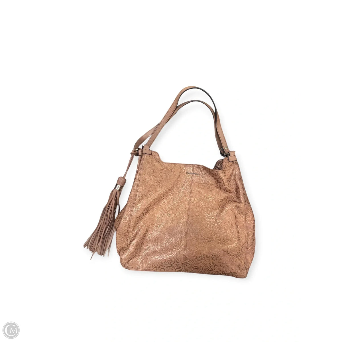 Handbag Leather By Tommy Bahama, Size: Large