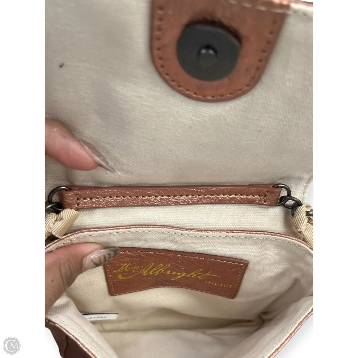Crossbody By Clothes Mentor, Size: Small