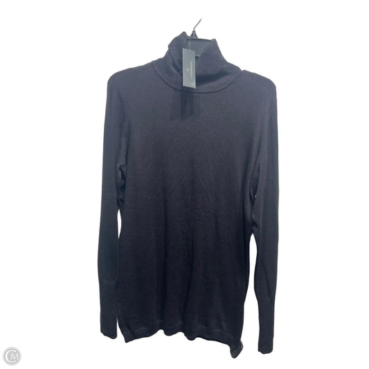 Sweater By Worthington In Black, Size: L
