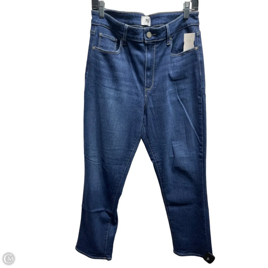 Jeans Skinny By Paige In Blue Denim, Size: 8
