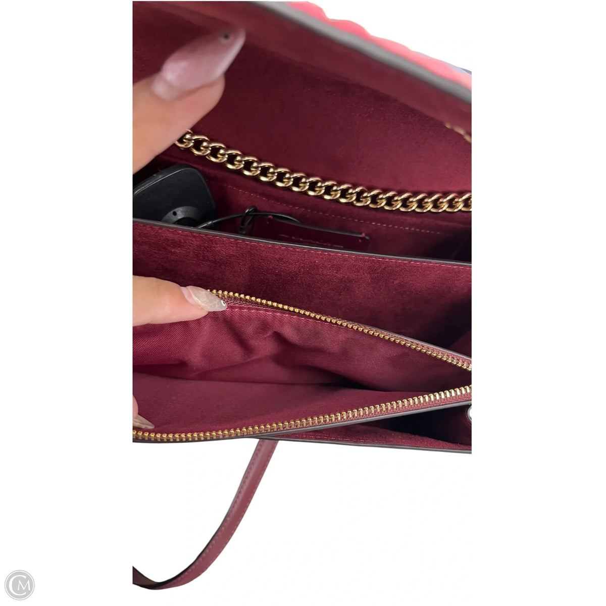 Crossbody Designer By Coach, Size: Small