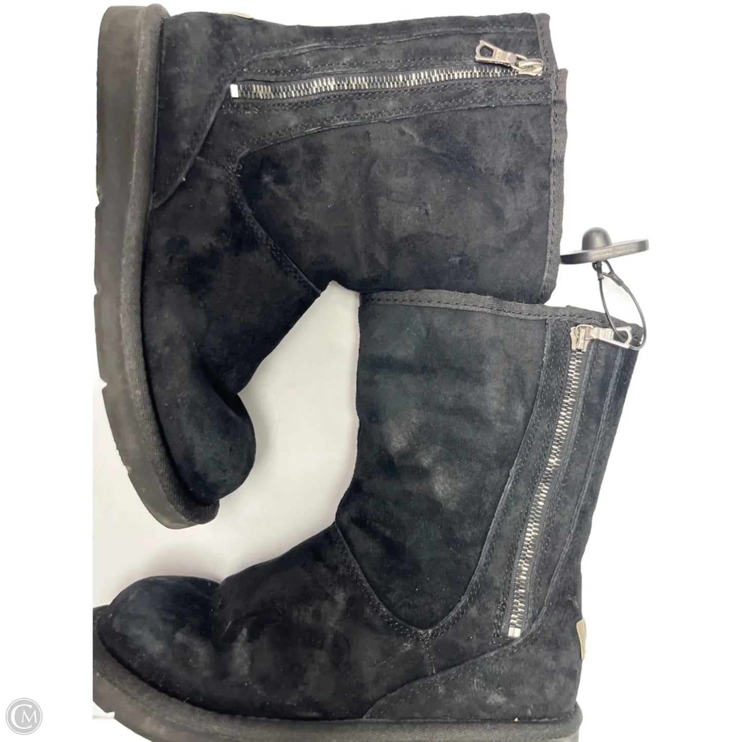 Boots Designer By Ugg In Black, Size: 6