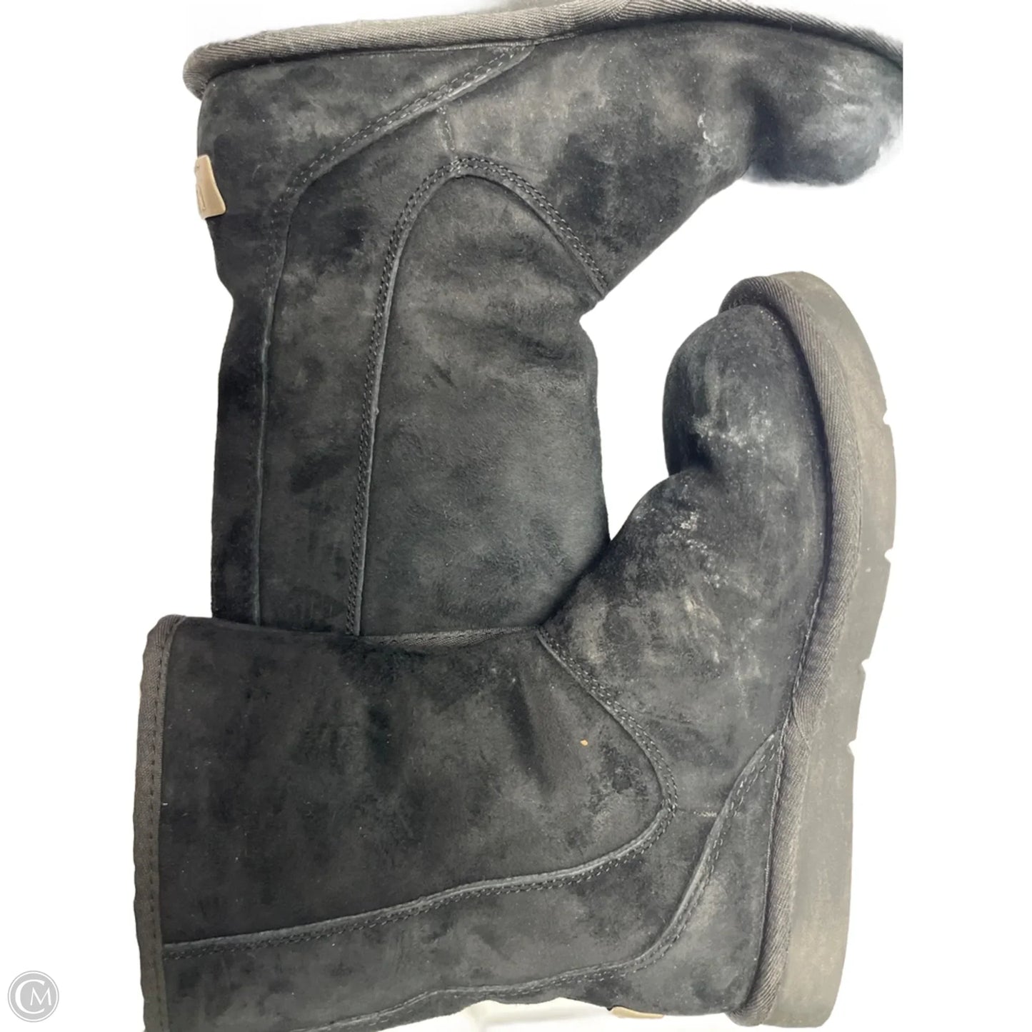 Boots Designer By Ugg In Black, Size: 6