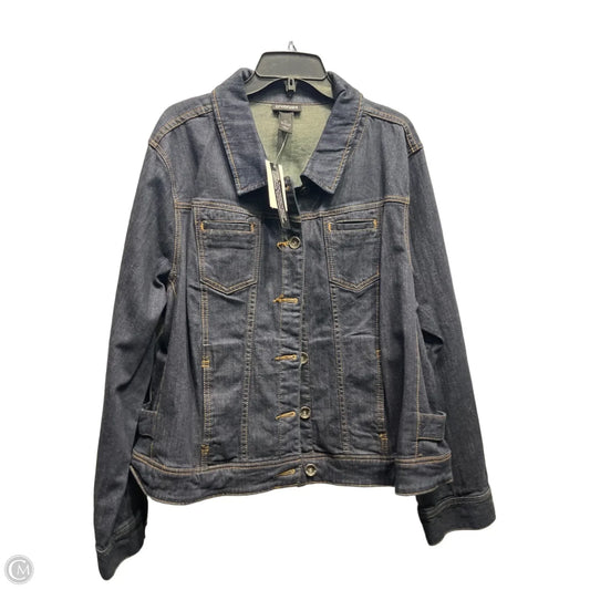 Jacket Denim By Lane Bryant In Blue Denim, Size: 24