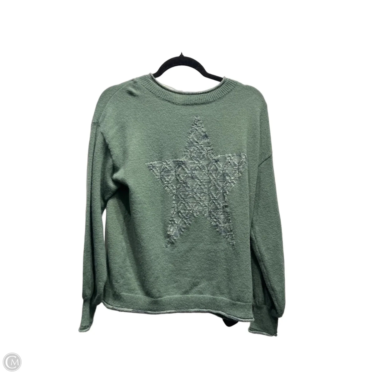 Sweater By Democracy In Green, Size: M