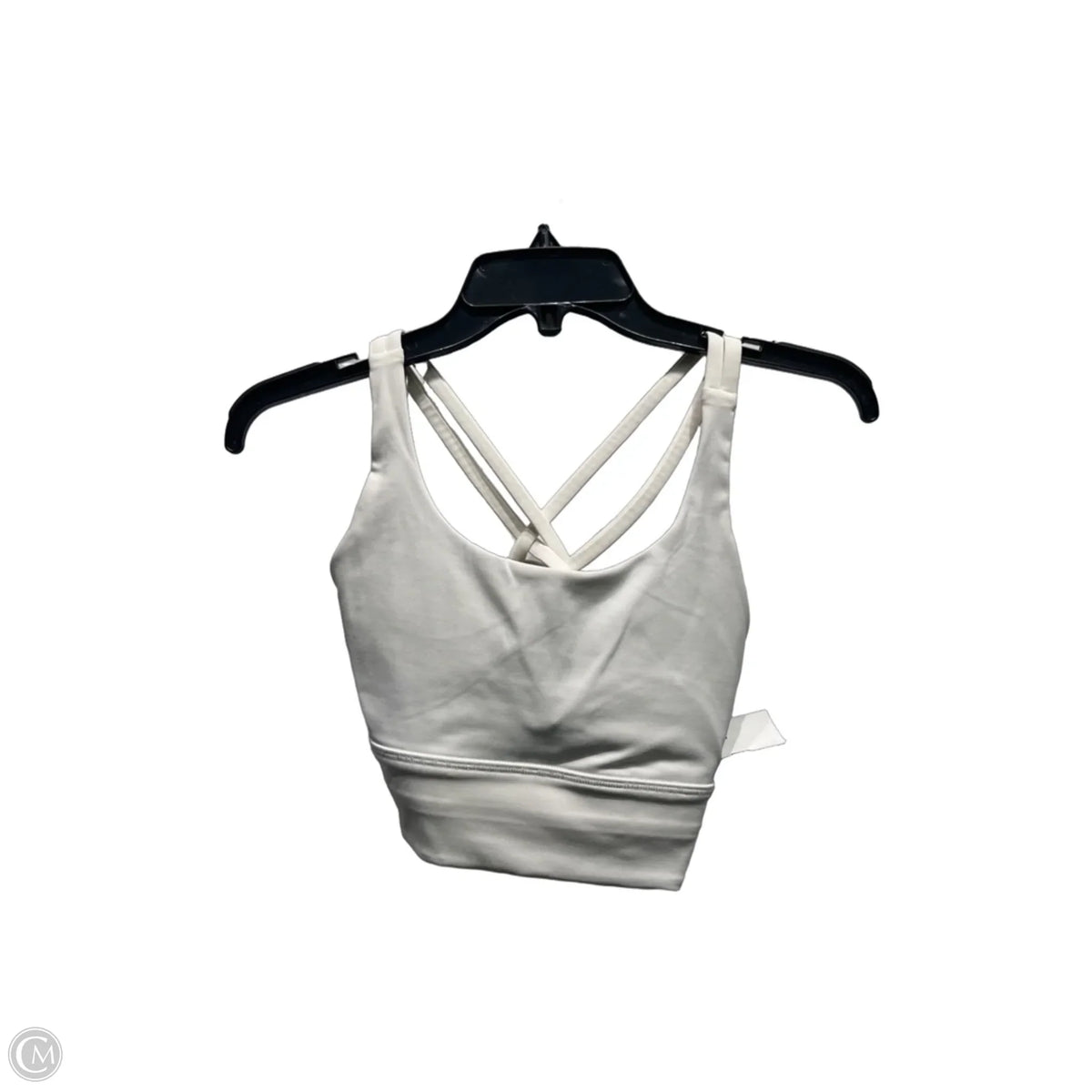 Athletic Bra By Lululemon In White, Size: 4