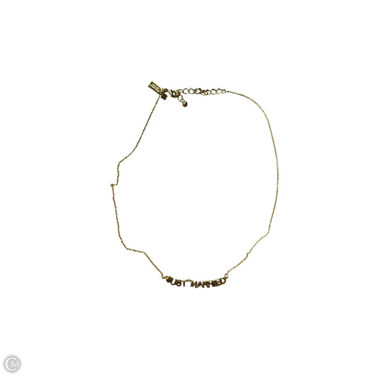 Necklace Designer By Kate Spade