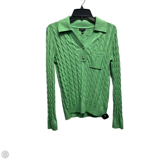 Top Long Sleeve By Talbots In Green, Size: Xs