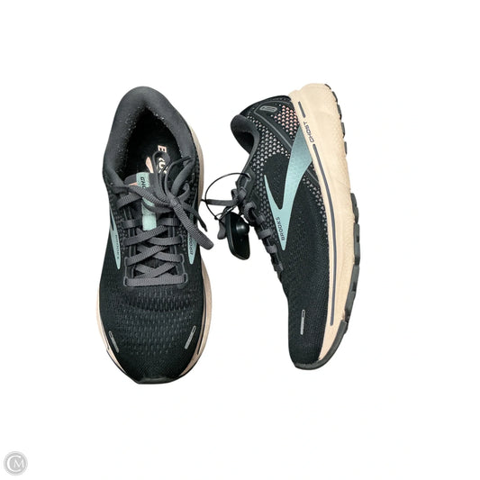 Shoes Athletic By Brooks In Black & Pink, Size: 8.5