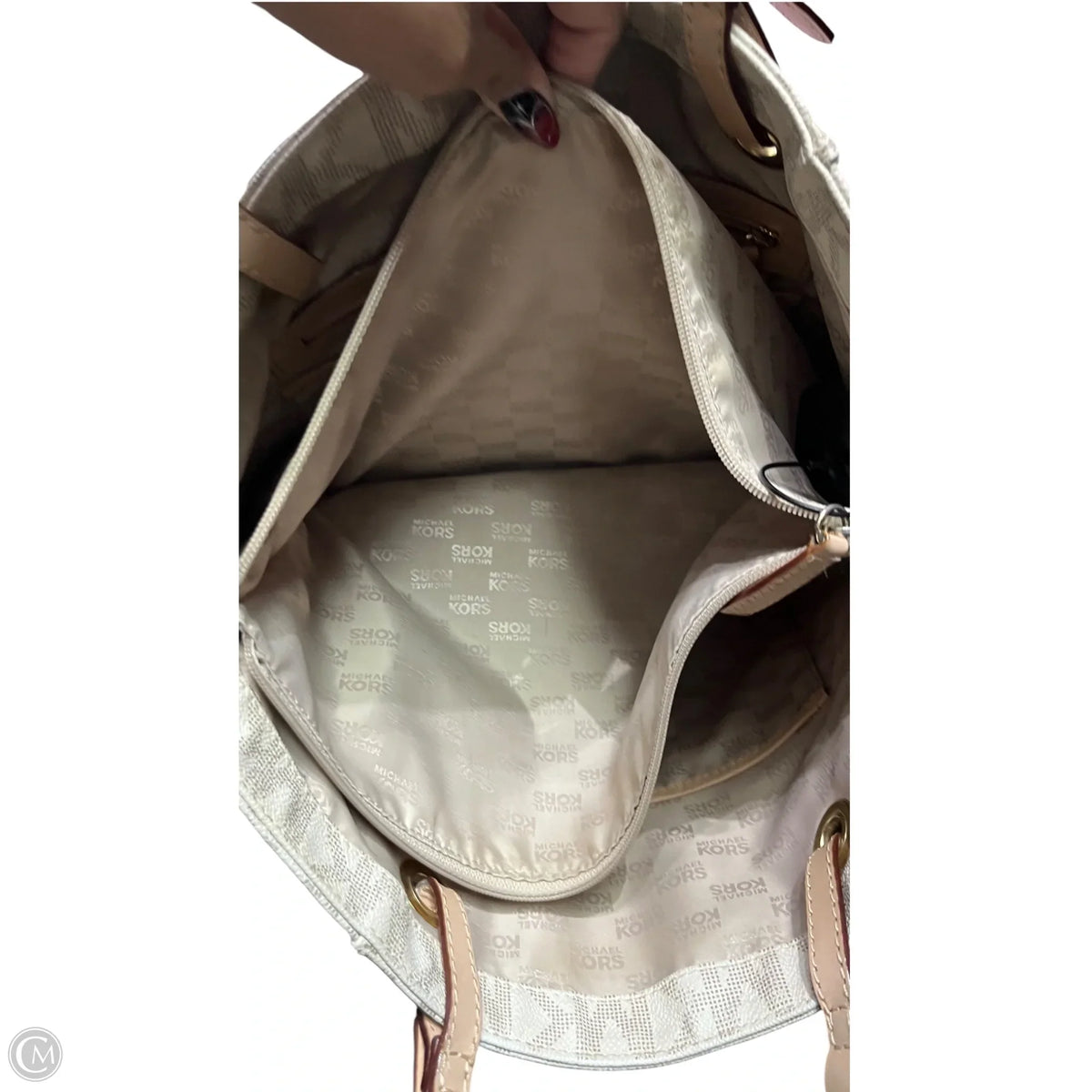 Handbag Designer By Michael Kors, Size: Large