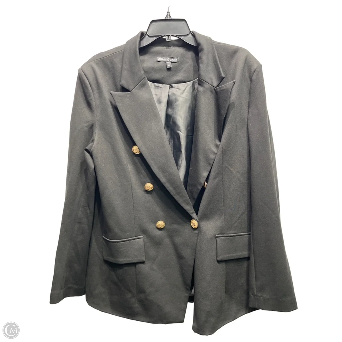Blazer By Clothes Mentor In Black, Size: Xl