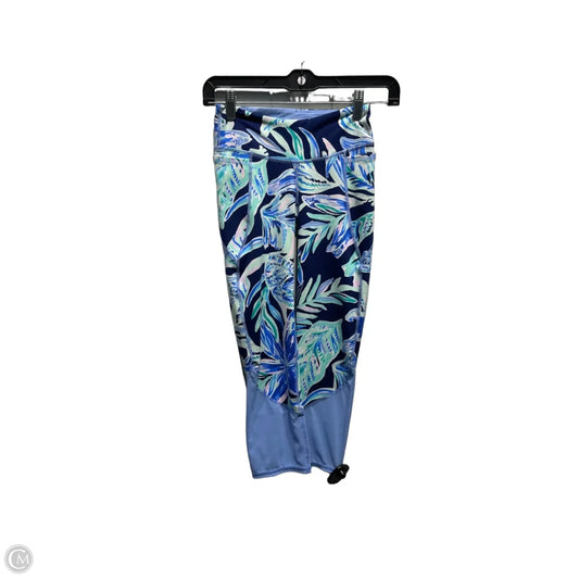 Pants Designer By Lilly Pulitzer In Blue & Green, Size: Xxs