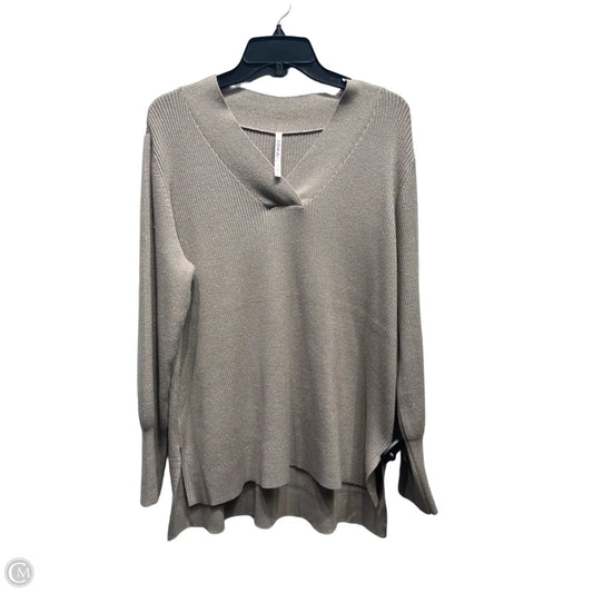 Sweater By Soma In Taupe, Size: L