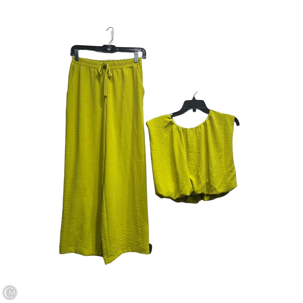 Pants Set 2pc By Vici In Green, Size: S