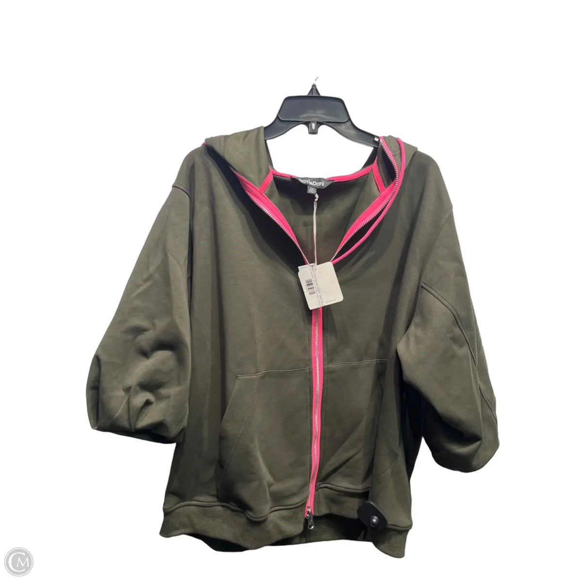 Jacket Other By Davi & Dani In Green, Size: 2x