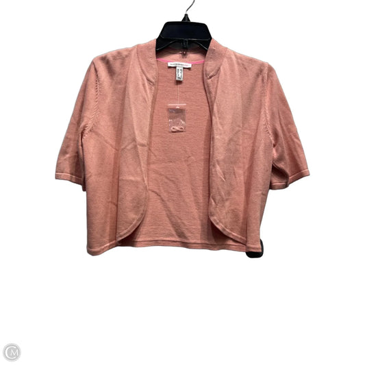 Cardigan By Isaac Mizrahi Live Qvc In Pink, Size: Xs