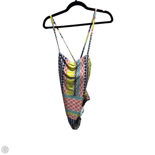Swimsuit By Anthropologie In Blue & Orange, Size: L