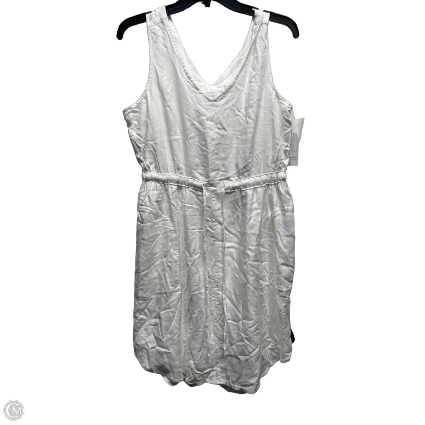 Dress Casual Short By Time And Tru In White, Size: S