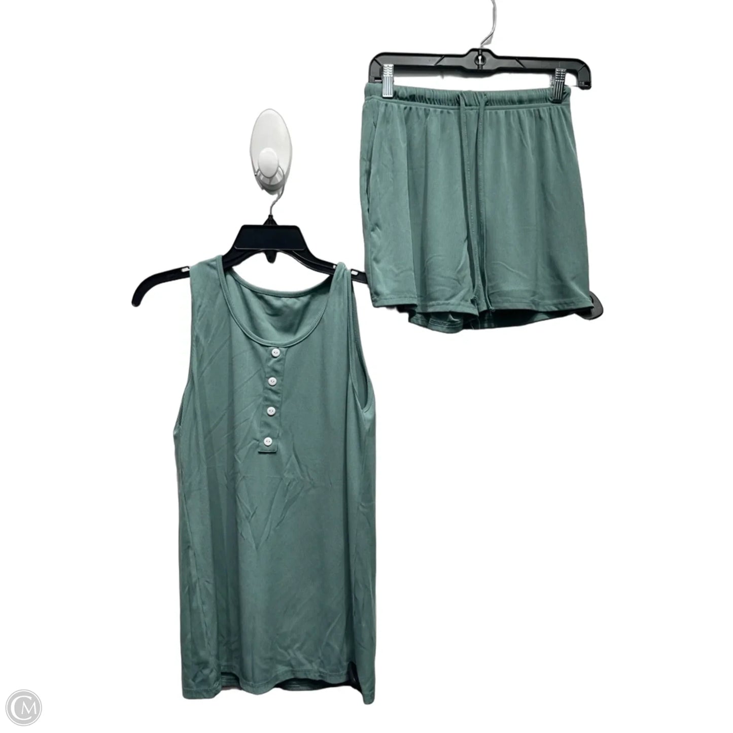 Shorts Set By Clothes Mentor In Green, Size: M
