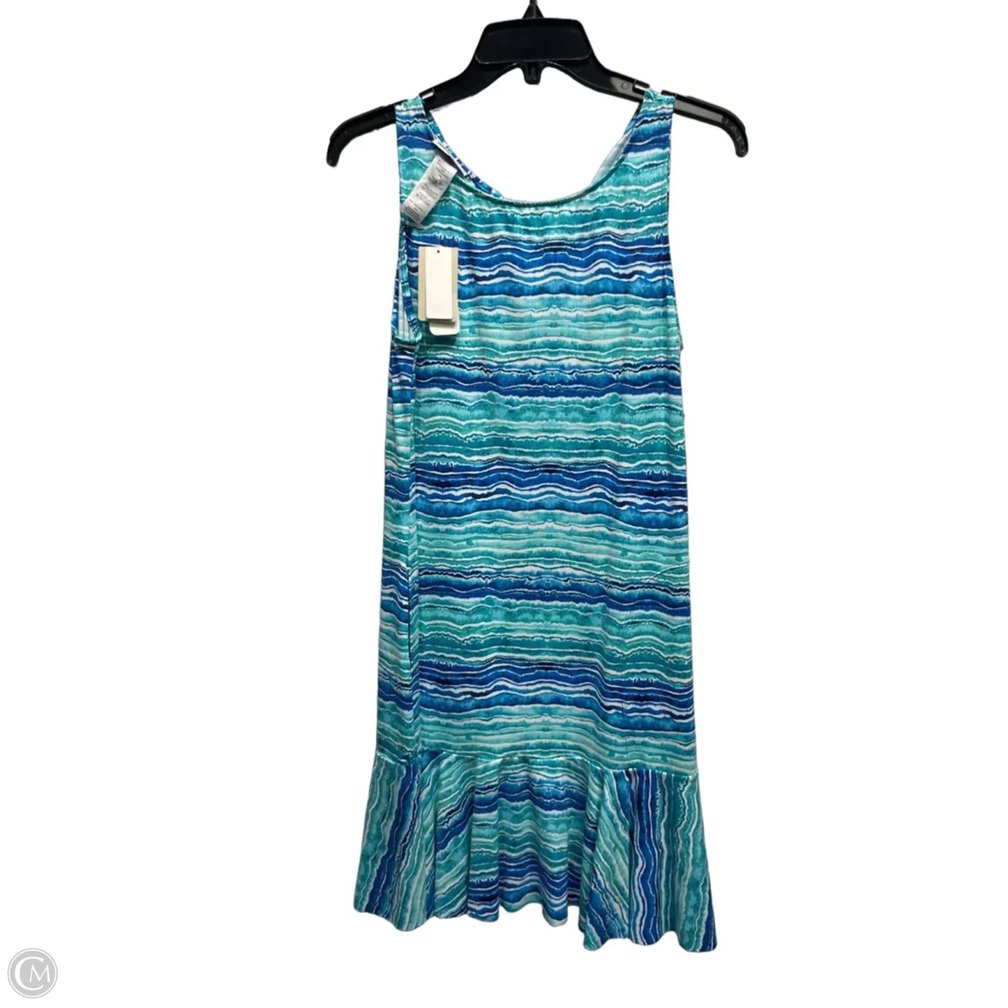 Dress Casual Short By Tommy Bahama In Blue & Green, Size: M