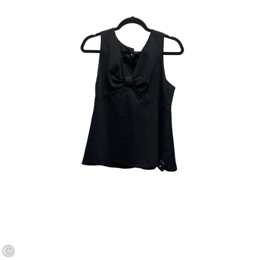 Top Sleeveless Designer By Kate Spade In Black, Size: 12