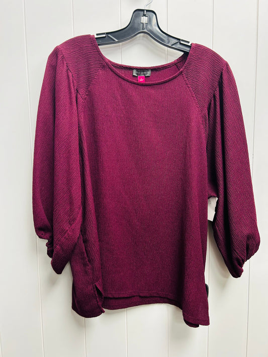 Top 3/4 Sleeve By Vince Camuto  Size: L