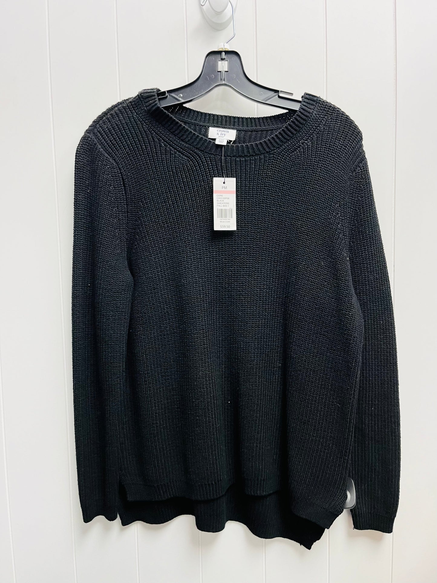 Sweater By Crown And Ivy In Black, Size: M