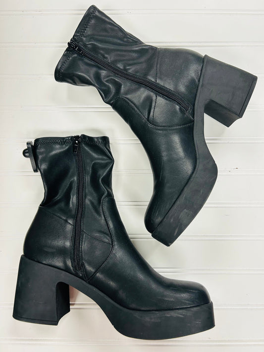 Boots Combat By Steve Madden In Black, Size: 8.5