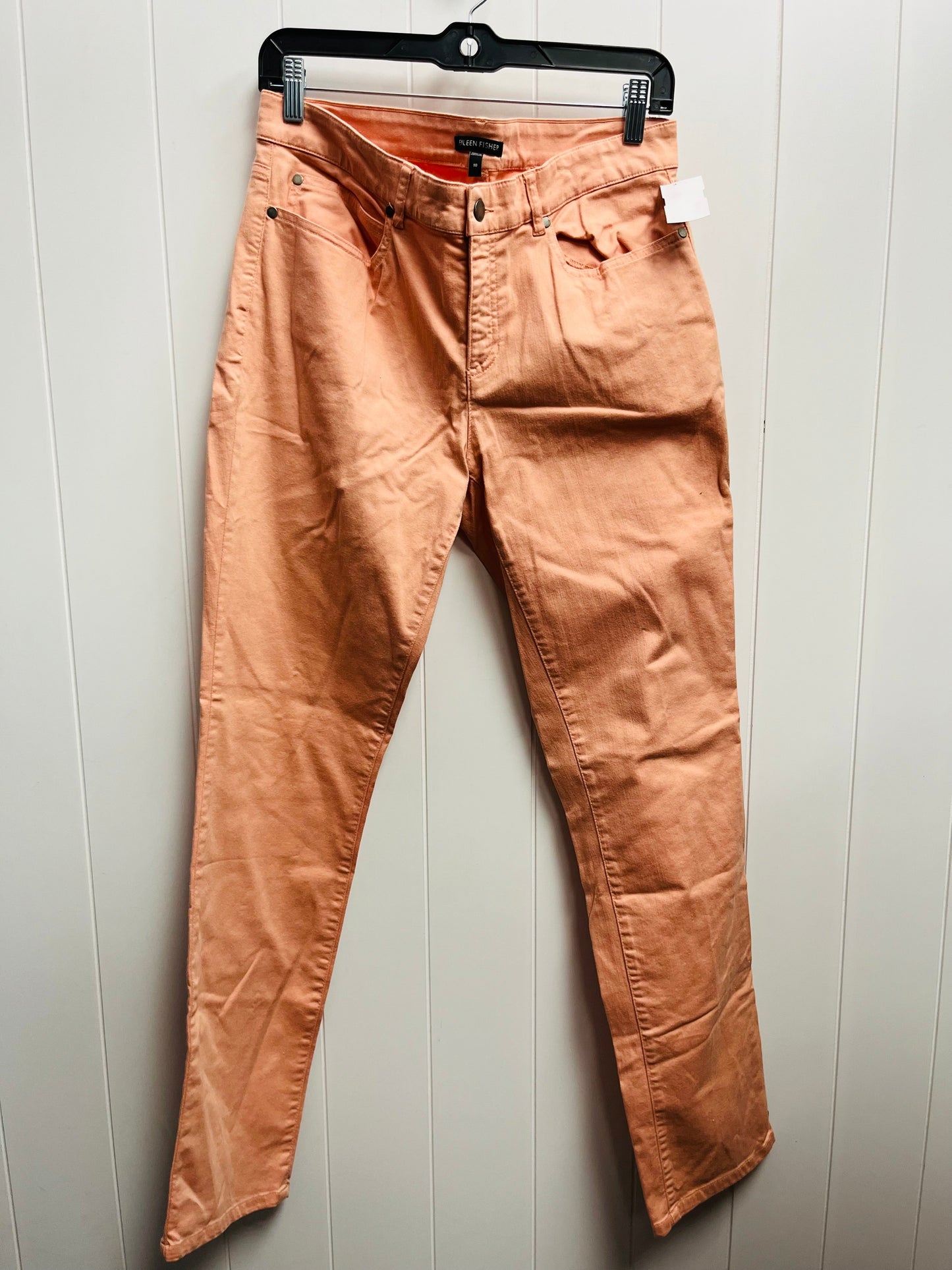 Orange Pants Other Eileen Fisher, Size 10