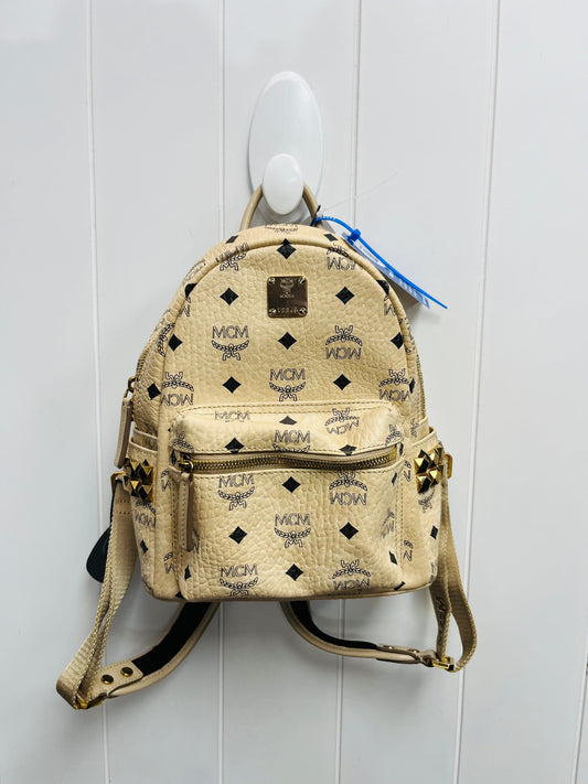 Backpack Luxury Designer By Mcm  Size: Small