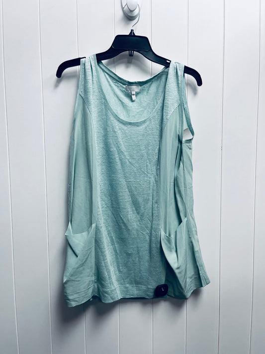 Green Top Sleeveless Escada, Size L