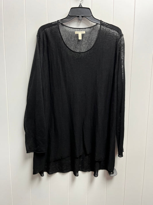 Black Sweater Eileen Fisher, Size L