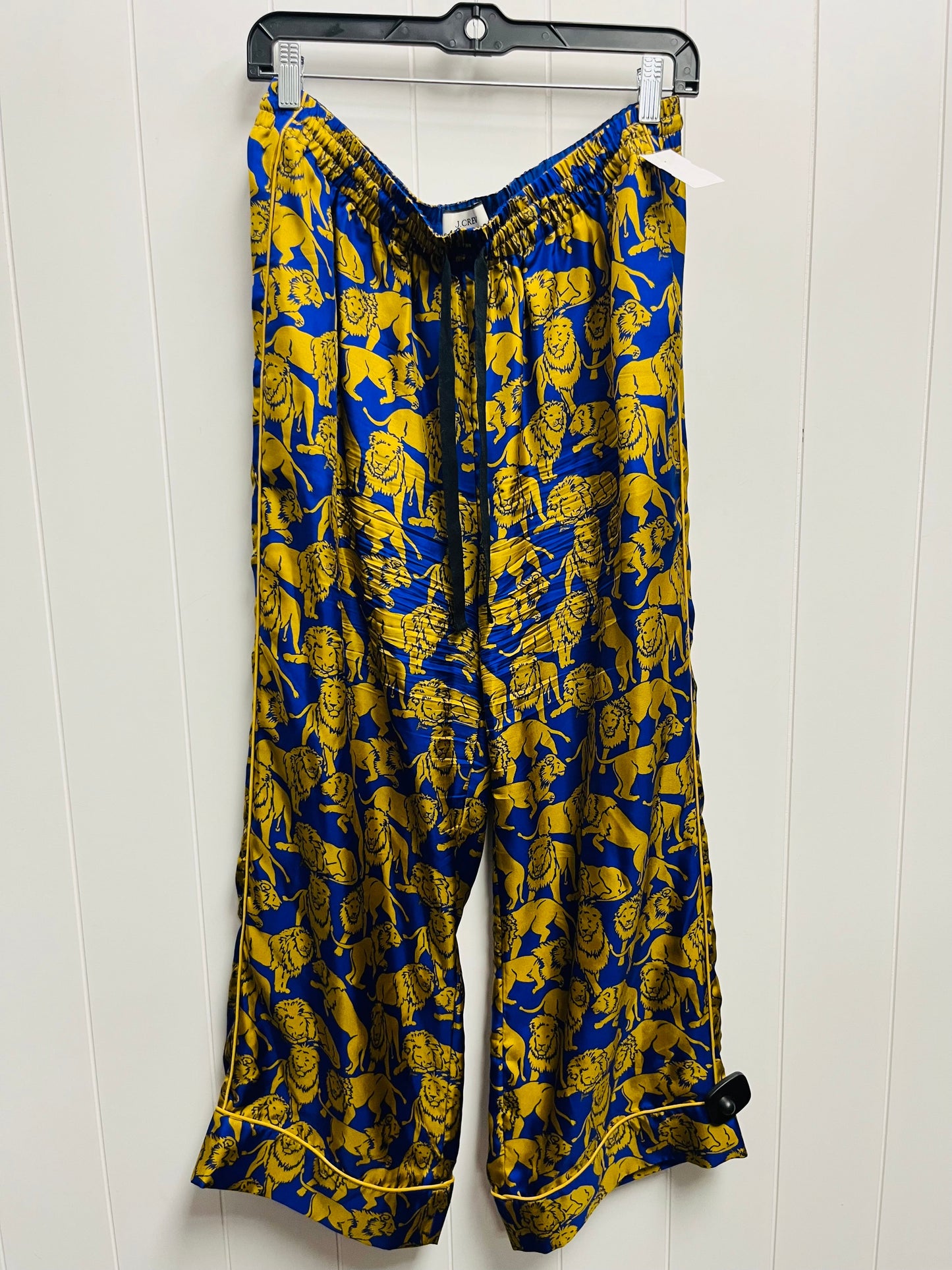 Blue & Gold Pajamas 2pc J. Crew, Size L