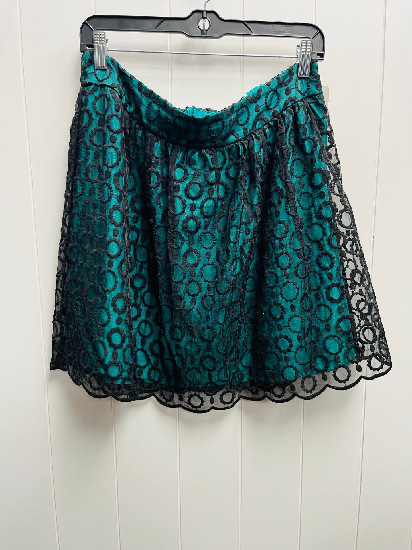 Black & Green Skirt Mini & Short Kensie, Size L