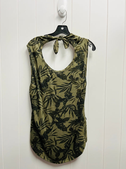 Camouflage Print Top Short Sleeve Old Navy, Size Xl