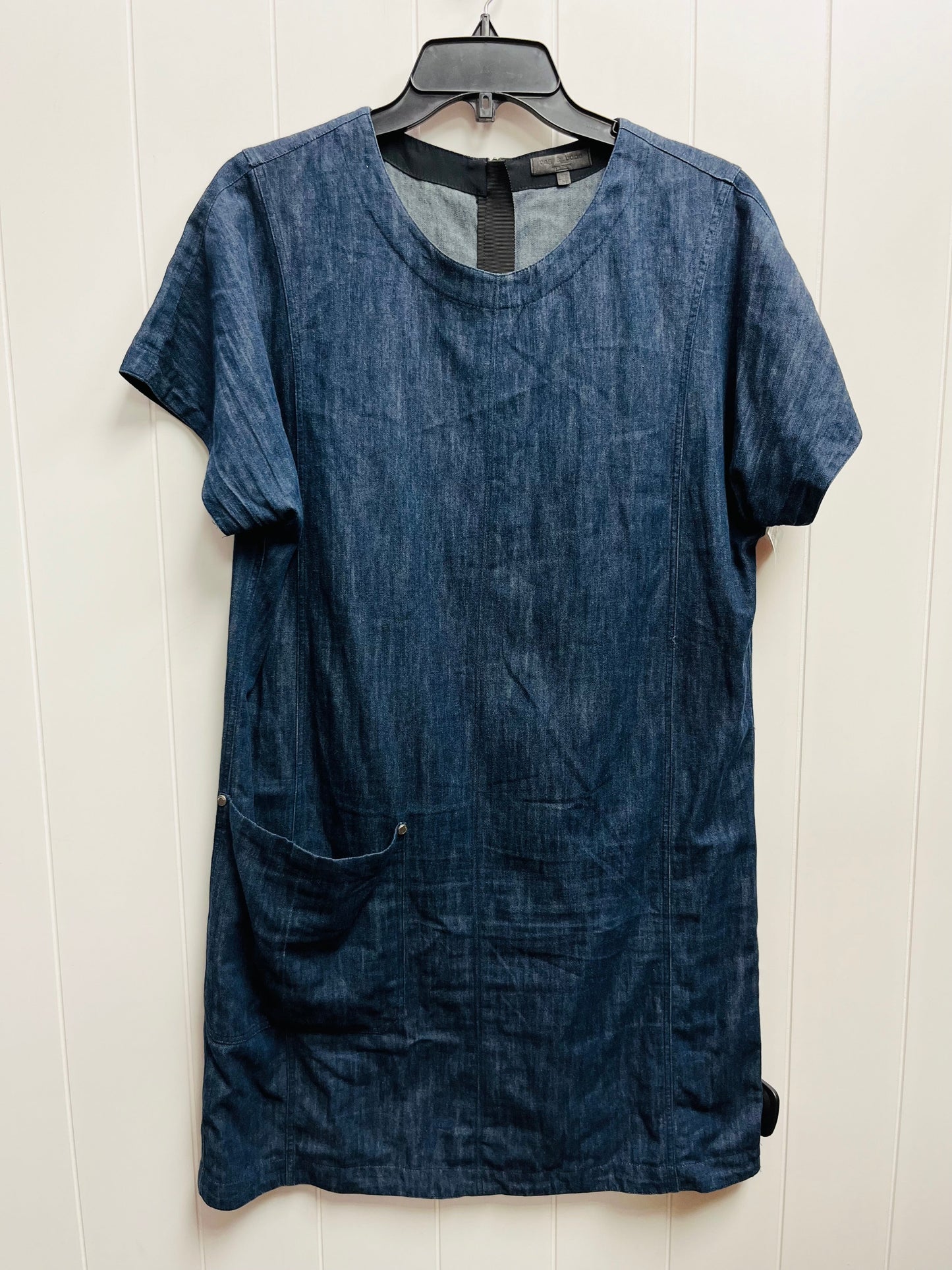 Blue Denim Dress Casual Short Rag & Bones Jeans, Size M