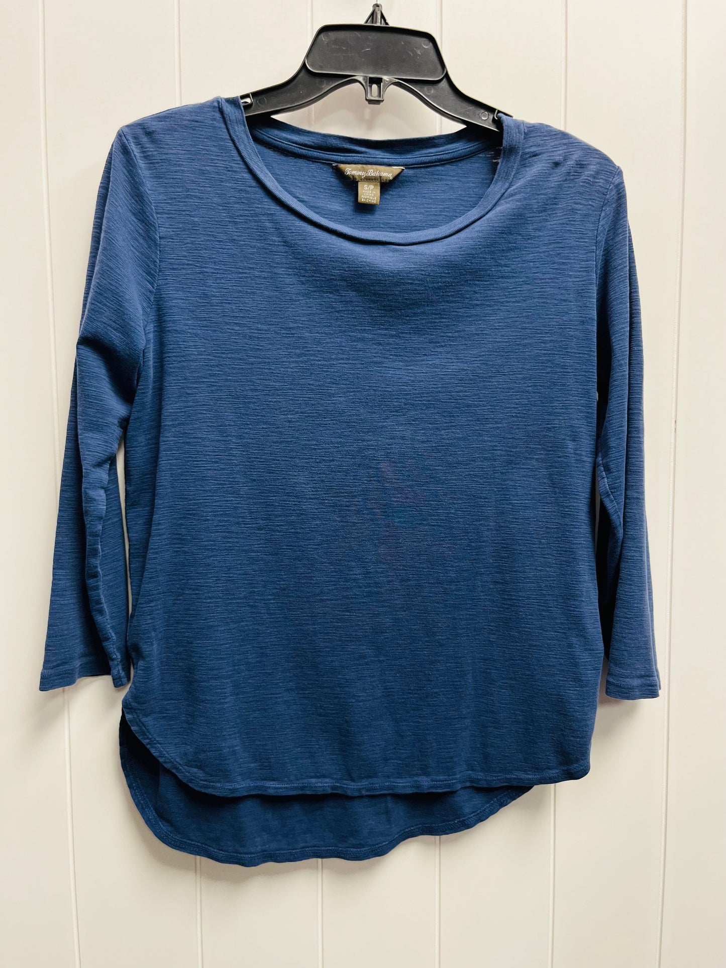 Blue Top Long Sleeve Basic Tommy Bahama, Size S