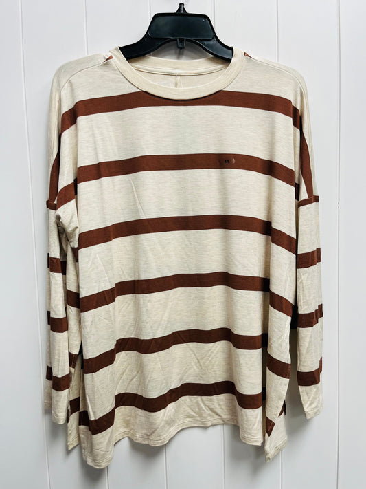 Top Long Sleeve By Maurices In Brown, Size: M