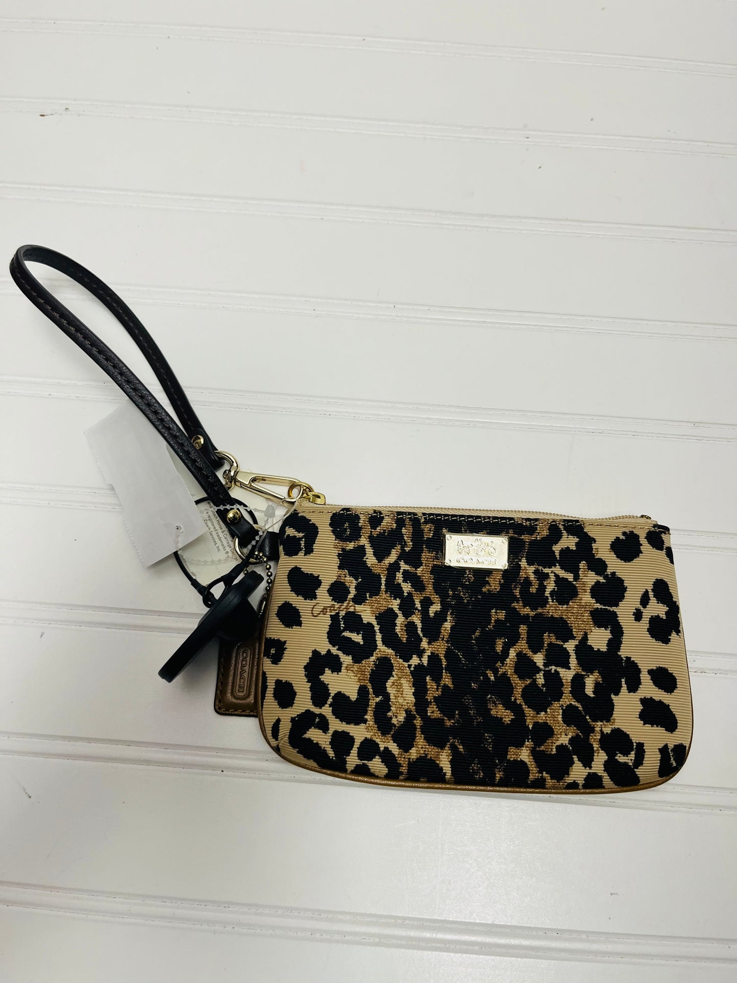 Wristlet Designer Coach, Size Small