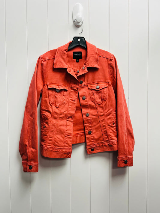 Jacket Denim By Liverpool In Orange Denim, Size: Xs