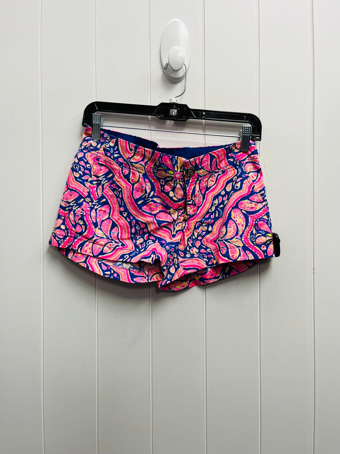 Shorts By Lilly Pulitzer In Blue & Pink, Size: 00