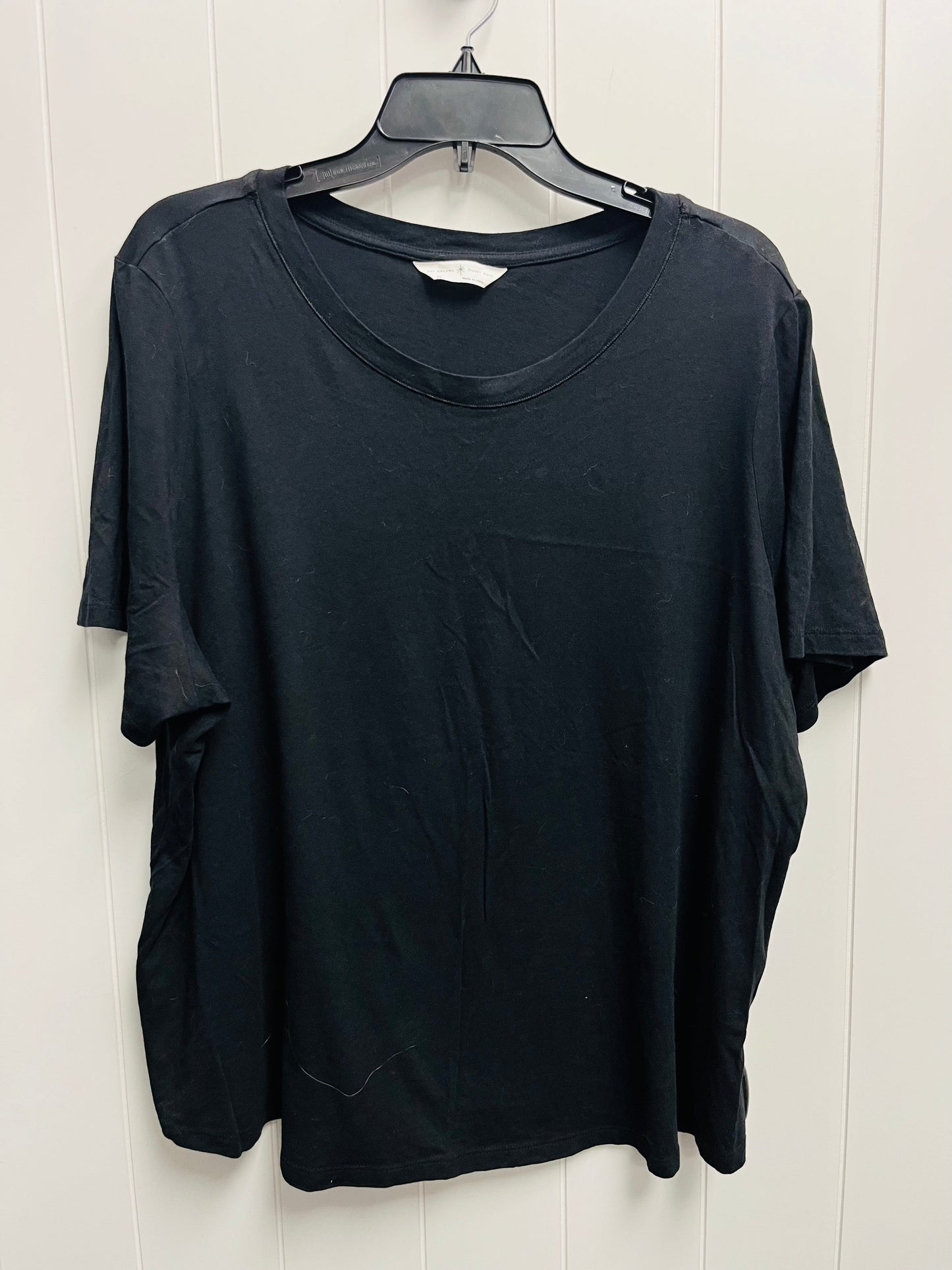 Top Short Sleeve Basic By DAY DREAMS In Black, Size: 2x