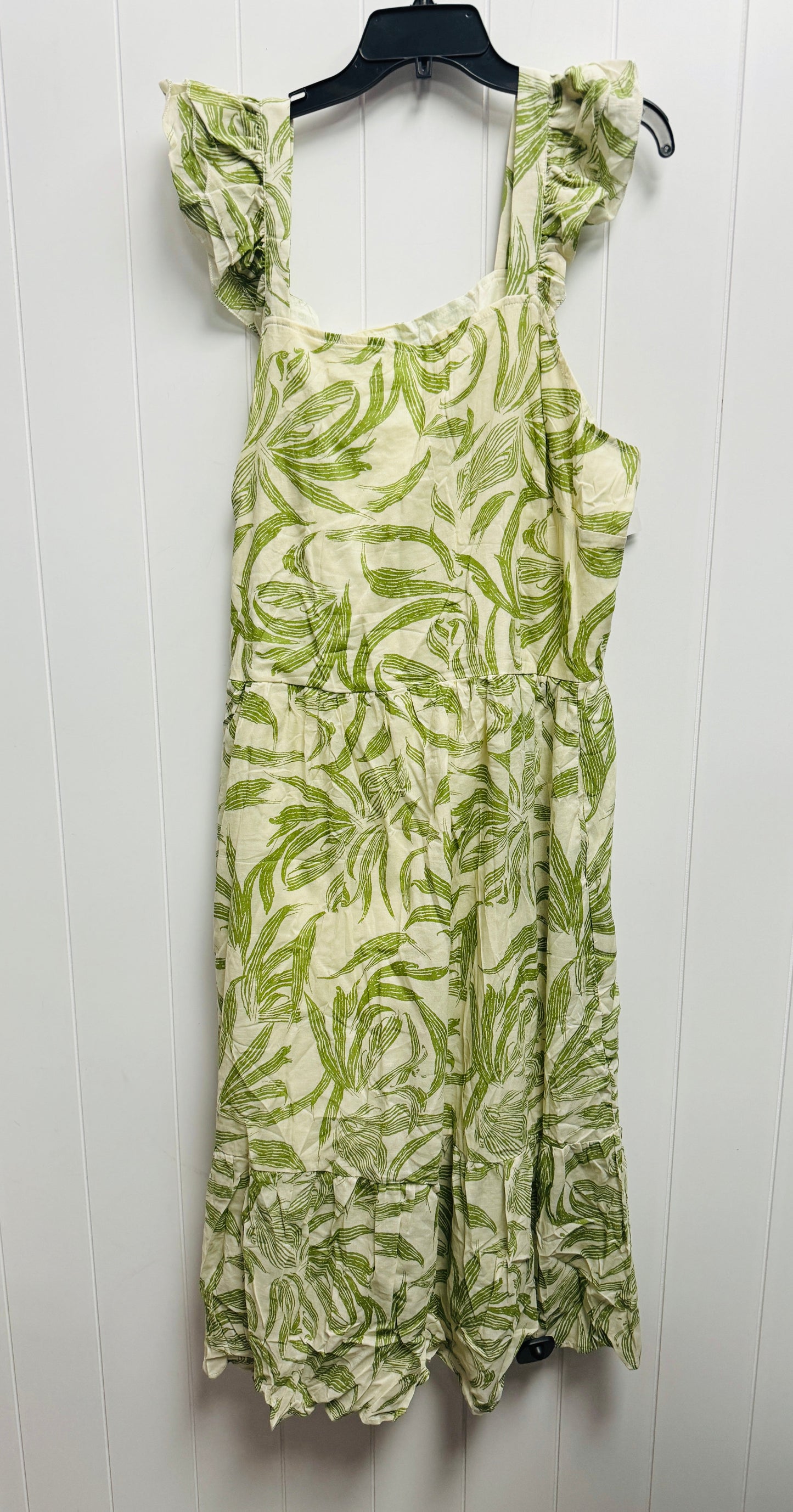 Dress Casual Maxi By Clothes Mentor In Green, Size: 2x