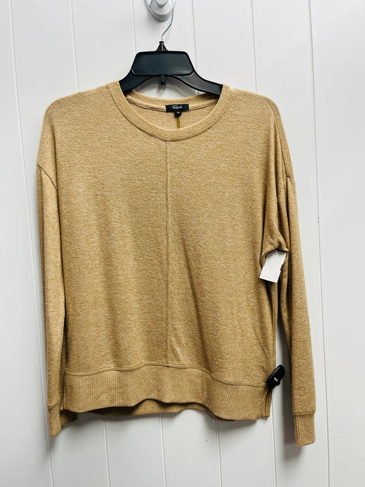 Top Long Sleeve By Rails In Brown, Size: Xs