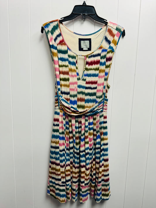 Dress Casual Short By Maeve In Blue & Pink, Size: S