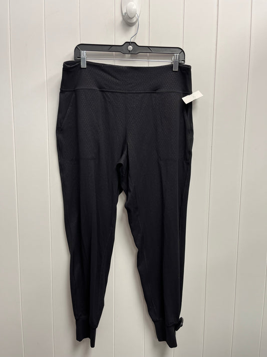 Athletic Pants By Lululemon In Black, Size: 14