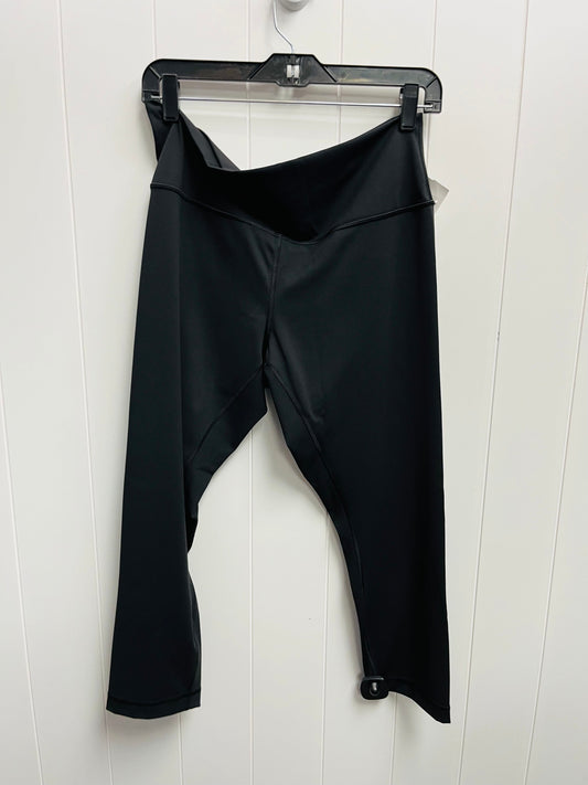 Athletic Capris By Lululemon In Black, Size: 14